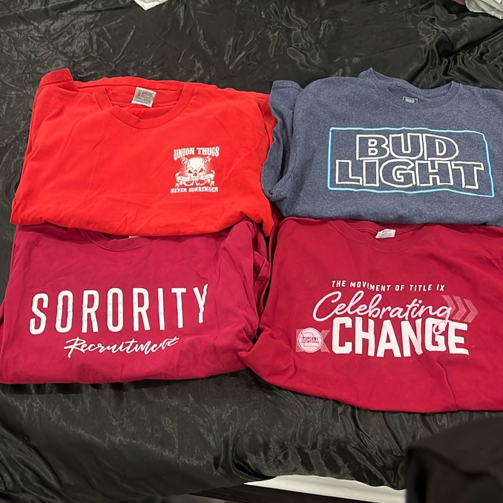 Bundle! four xl r shirts